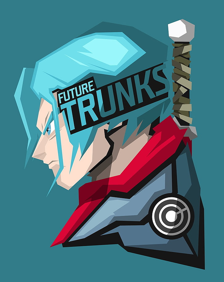Future Trunks illustration, Dragon Ball Z, Trunks (character), HD wallpaper