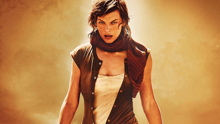 movies, Resident Evil: Extinction, Milla Jovovich, one person