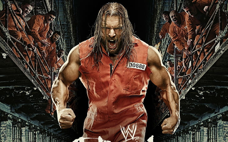HD wallpaper: Sports, Triple H, Angry, Brown Hair, Man, Muscle, Prison, WWE  | Wallpaper Flare
