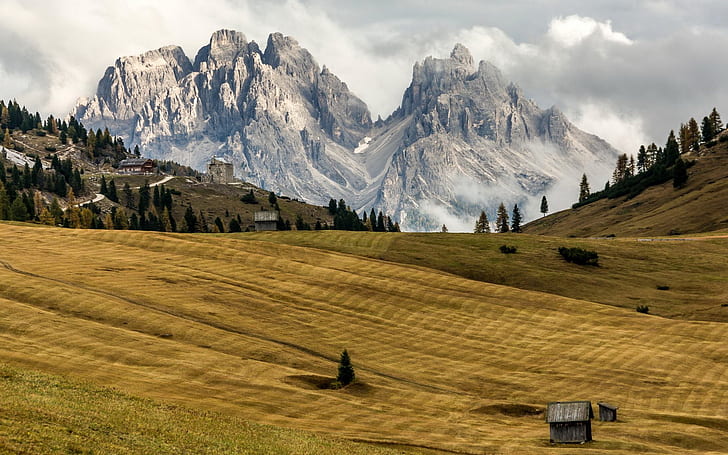 Trentino-alto Adige, South Tyrol, Italy, HD wallpaper