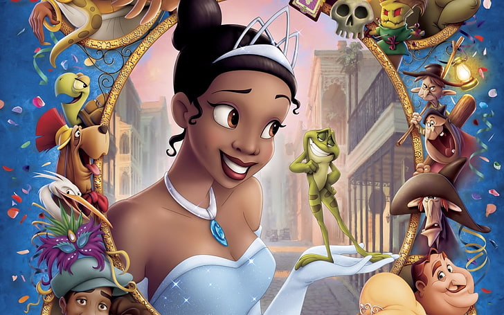 Princess And The Frog Background Hd Naveen And Tiana From Disney S