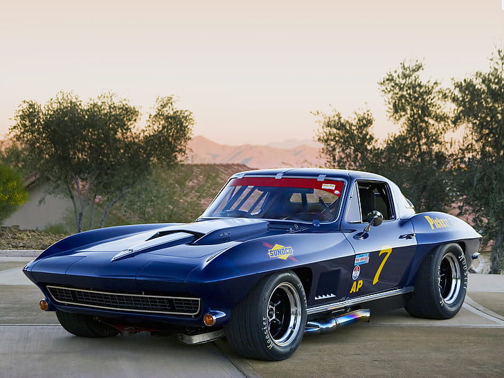 1967, 427, c 2, car, chevrolet, corvette, hot, l88, muscle, HD wallpaper