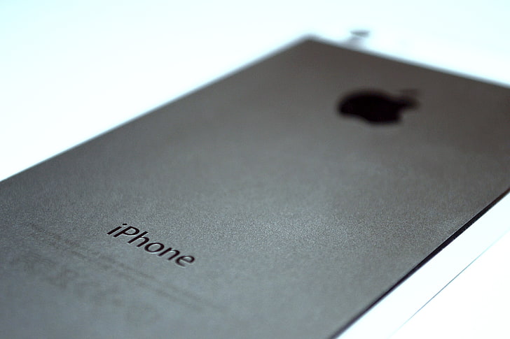 silver iPhone 6, Apple Inc., technology, close-up, text, no people