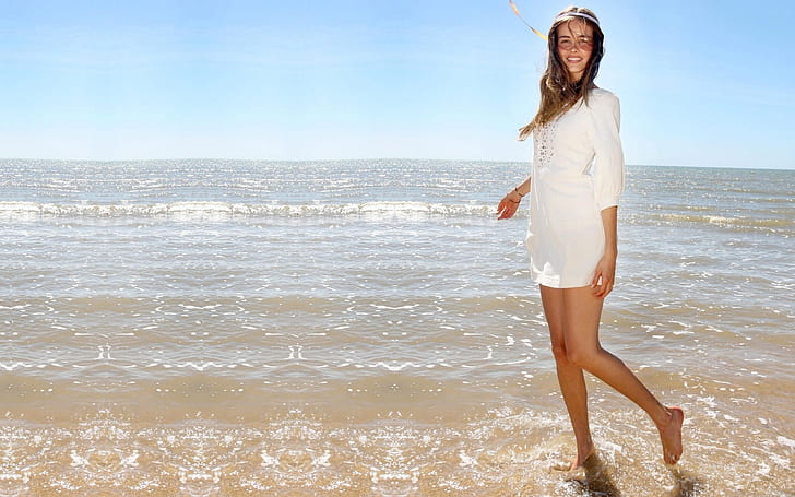 Babe Beach Monika Pietrasinska People Models Female HD Art, beautiful, HD wallpaper