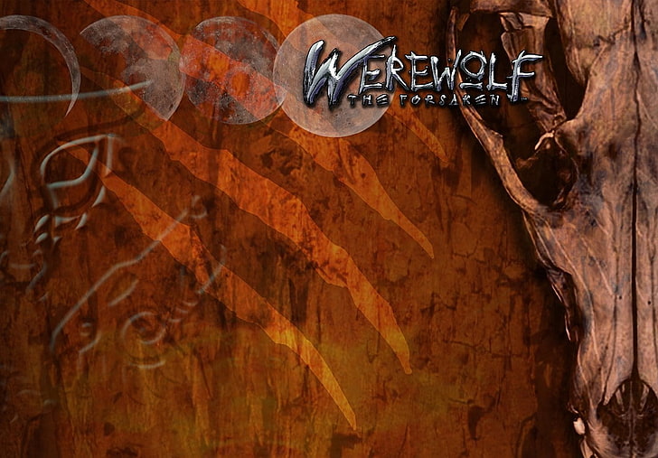 werewolf the forsaken, wood - material, no people, metal, brown