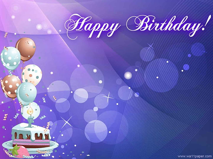 Birthday background with colorful balloons Template  PosterMyWall