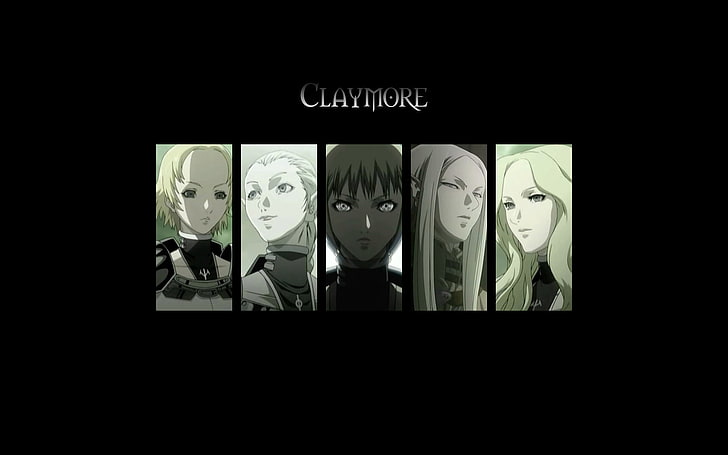 Claymore (anime), anime girls, Teresa (Claymore), Clare, Helen (Claymore), HD wallpaper