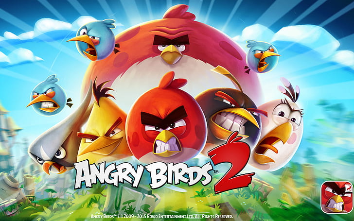 Angry Birds 2, HD wallpaper