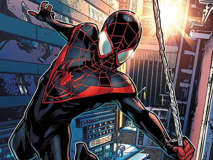 Spider-Man, Ultimate Spider-Man, no people, day, architecture
