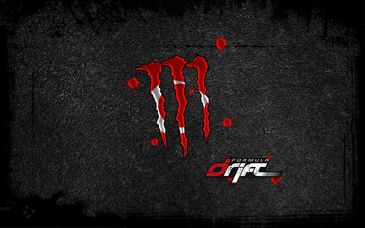Hd Wallpaper Monster Energy Background For Computer Red No People Close Up Wallpaper Flare