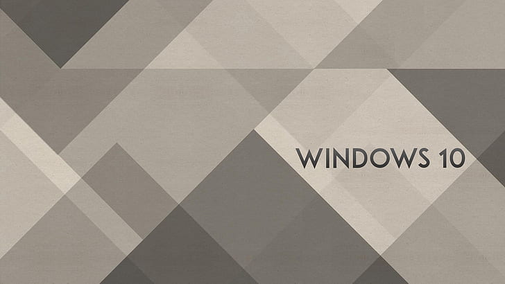 Windows 10 logo, simple background, windows 10 text HD wallpaper