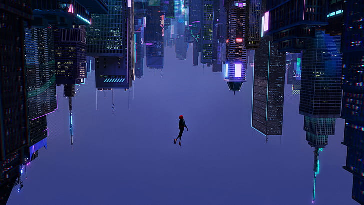 SpiderMan Into the SpiderVerse Characters 4K Wallpaper 6