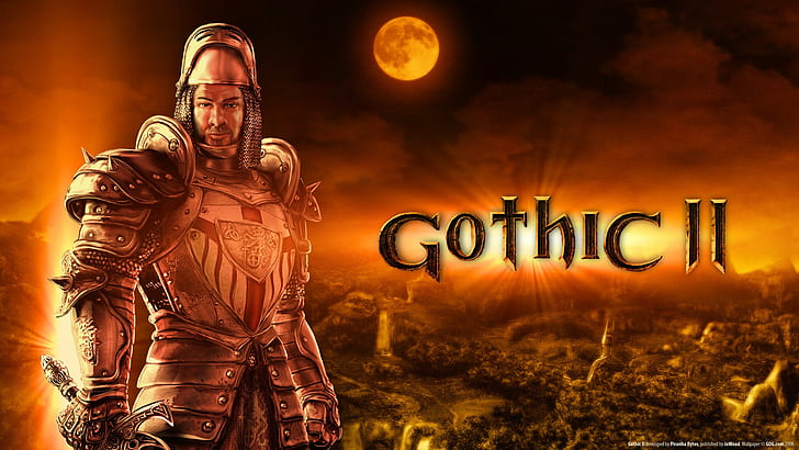 Gothic II, video games, knight