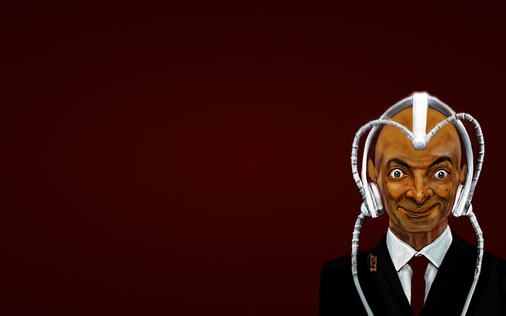 HD wallpaper: Mr Bean Funny, Mr. Bean Professor X illustration, face,  portrait | Wallpaper Flare