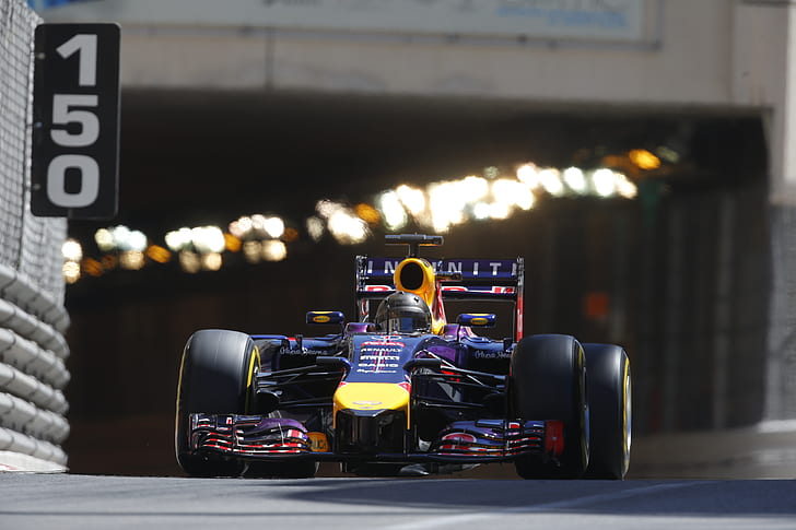 Racer, Tunnel, Monaco, Formula 1, Vettel, Champion, Sebastian