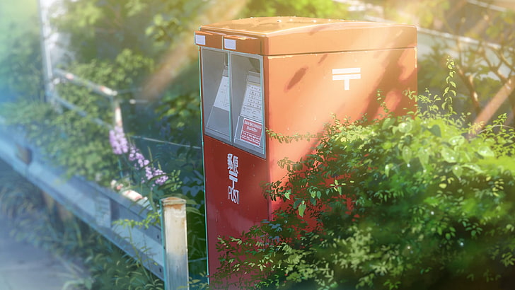 Makoto Shinkai , Kimi no Na Wa, anime, plant, nature, communication, HD wallpaper