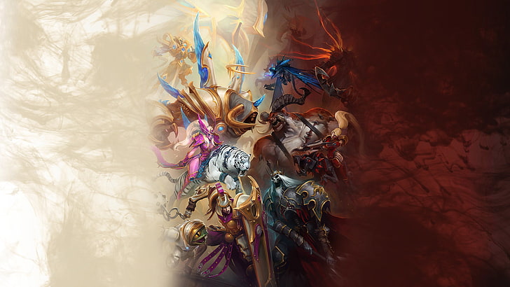 DOTA 2 wallpaper, heroes of the storm, Blizzard Entertainment, HD wallpaper