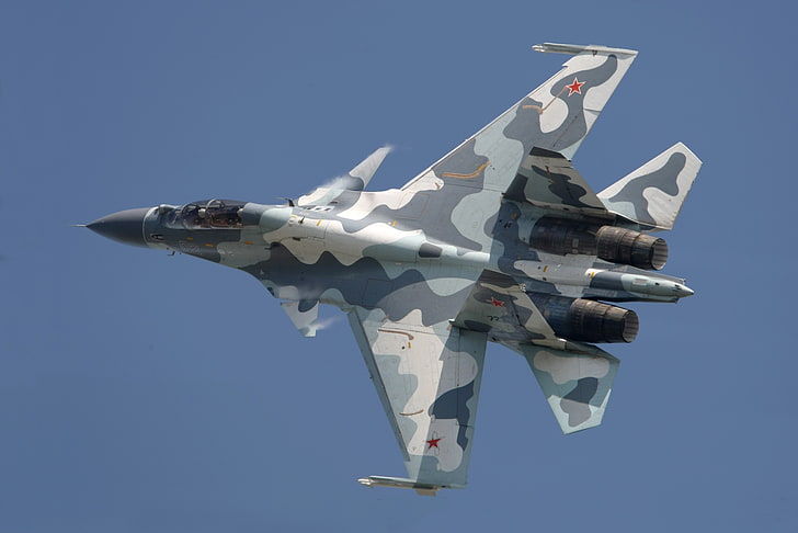 sukhoi su 30, air vehicle, airplane, sky, military, on the move