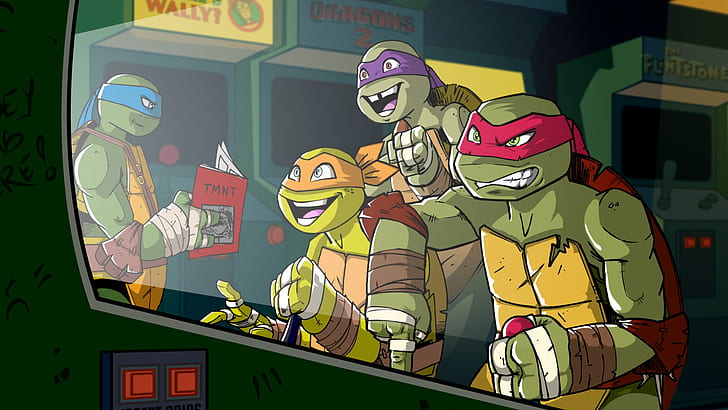 Teenage Mutant Ninja Turtles, Donatello (TMNT), Leonardo (TMNT)
