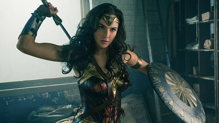 Gal Gadot as Wonder Woman, 4k, 5k, HD wallpaper