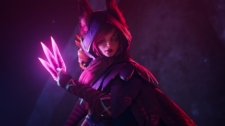 Video Game, League Of Legends, Xayah (League of Legends), one person