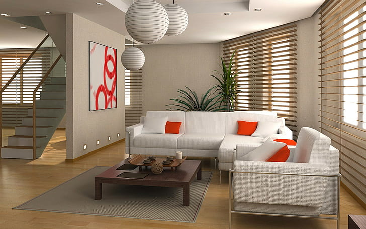 interior design, indoors, HD wallpaper