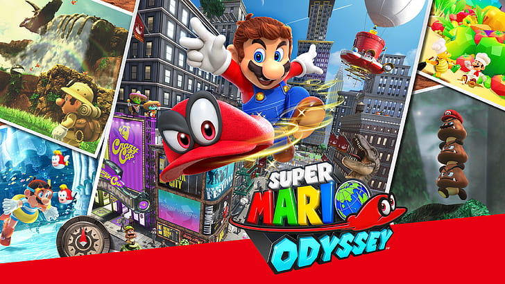 Super Mario Odyssey 4K, HD wallpaper