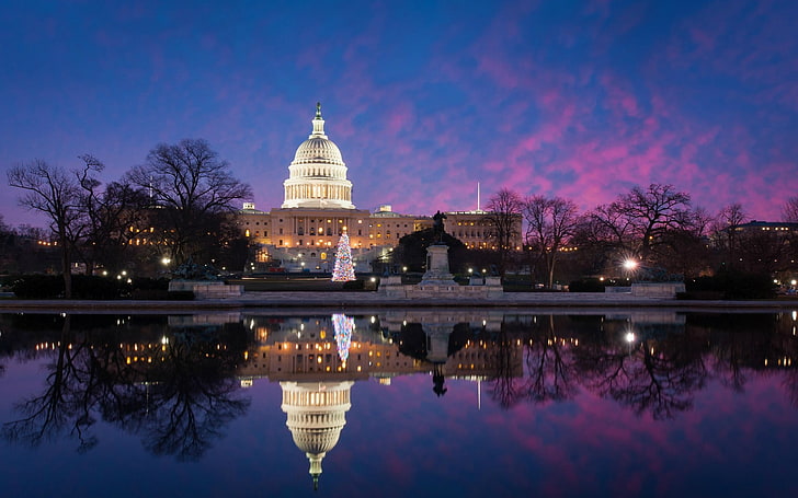 United States Capitol Washington D.C, city landscape wallpaper, HD wallpaper