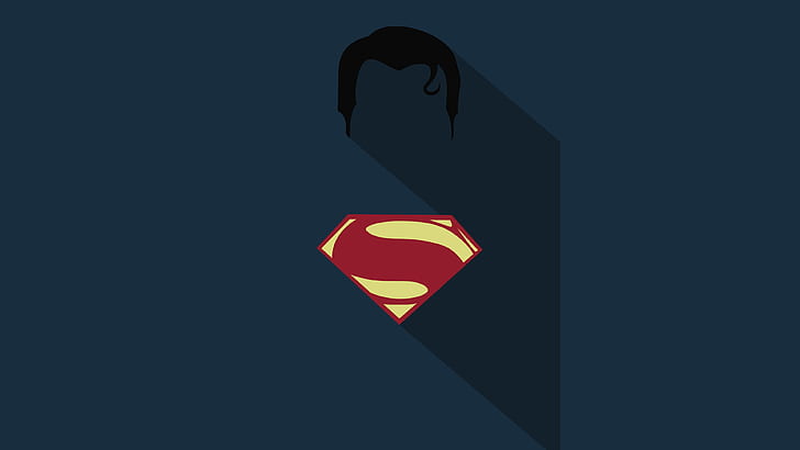 Superman, DC Comics, Minimalist, Superman Logo