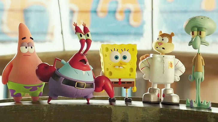 the spongebob movie sponge out of water, HD wallpaper