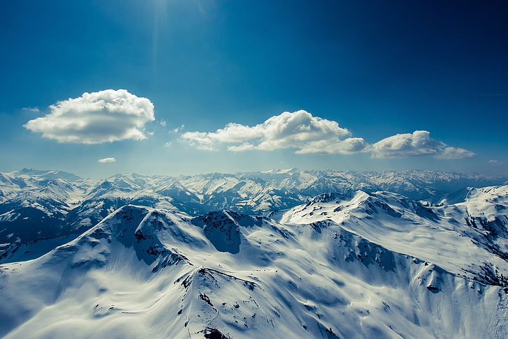 nature, clouds, snow, mountains, scenics - nature, sky, beauty in nature, HD wallpaper