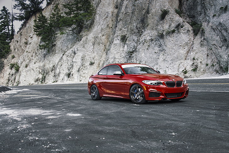 BMW, Red, F22, Melbourne, M235i, HD wallpaper