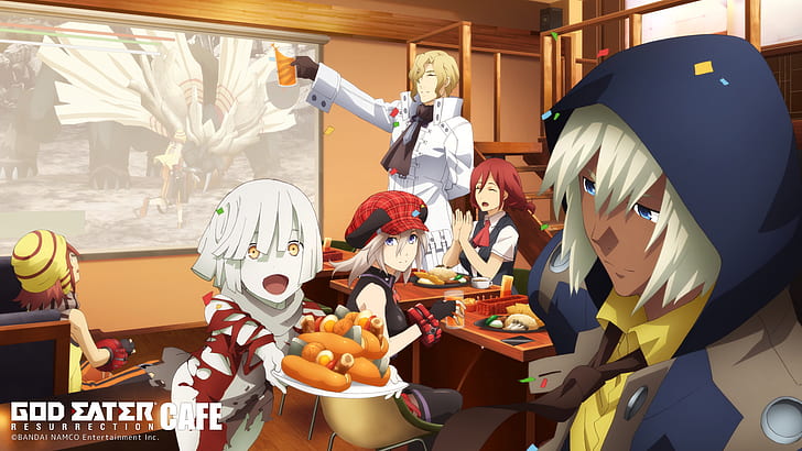 Anime, God Eater, Alisa Illinichina Amiella, Kota Fujiki, Lindow Amamiya, HD wallpaper