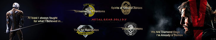 Metal Gear Soliday wallpaper, Metal Gear Solid V: The Phantom Pain, HD wallpaper