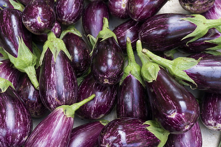 HD wallpaper: aubergine, background, color, eggplant, farm, food, fresh,  fruit | Wallpaper Flare