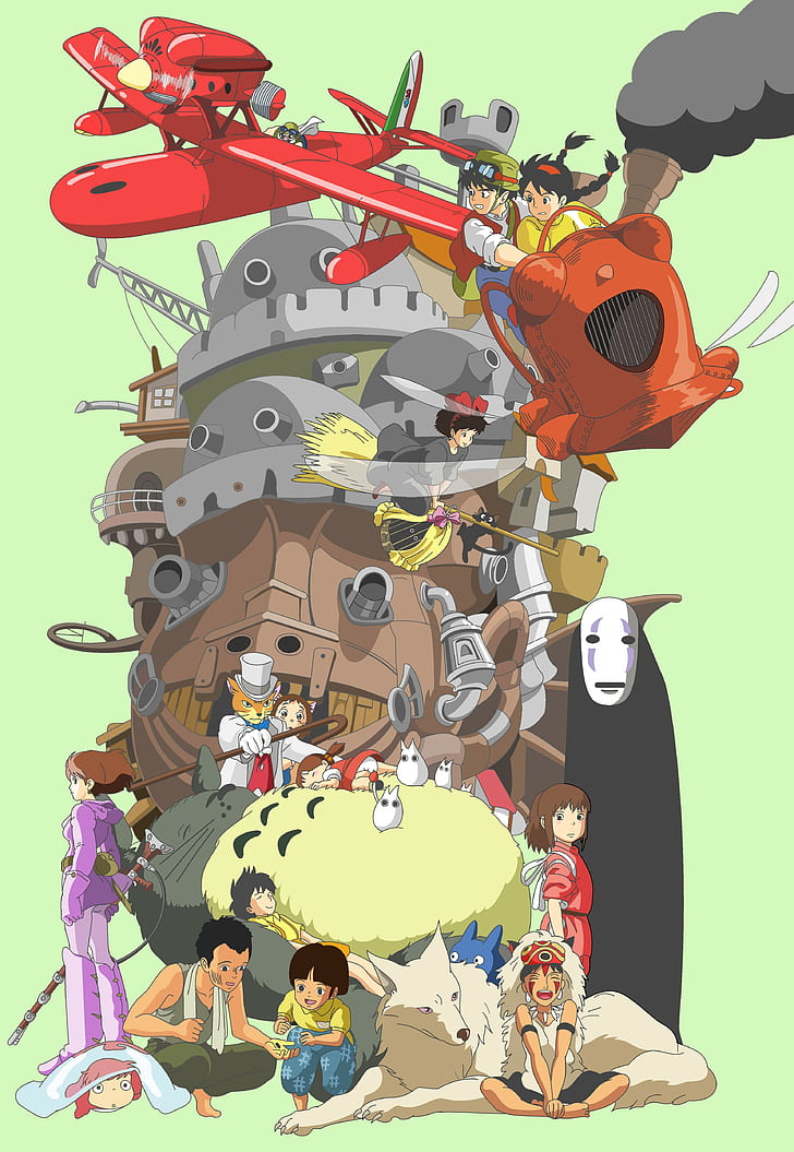 Cute Studio Ghibli Wallpapers  Top Free Cute Studio Ghibli Backgrounds   WallpaperAccess