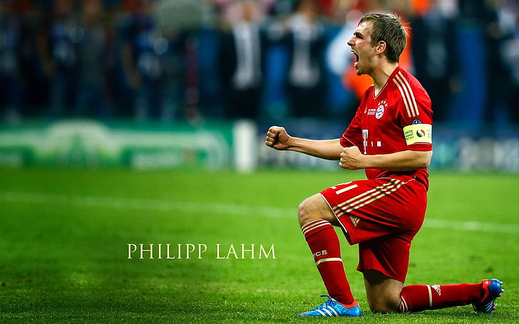 Philipp Lahm, FC Bayern , Bundesliga, soccer, sport, grass, full length