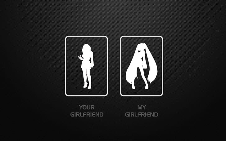 Girlfriend, your girlfriend my girlfriend comparison meme, funny, HD wallpaper
