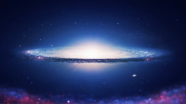 space, Sombrero Galaxy, HD wallpaper