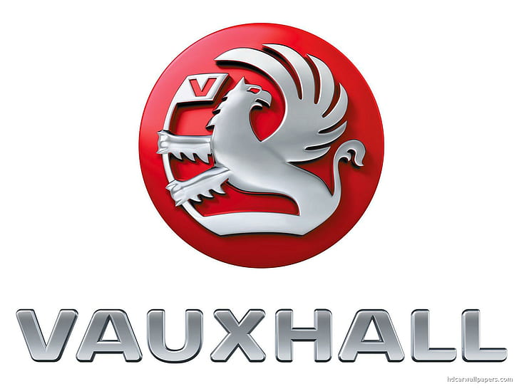 Logo of Vauxhall, vauxhall logo, cars, HD wallpaper