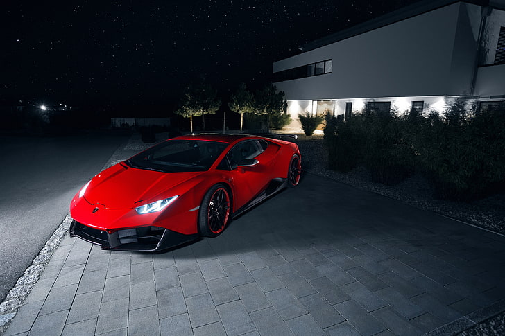 4K, Lamborghini Huracan RWD, Novitec Torado, HD wallpaper
