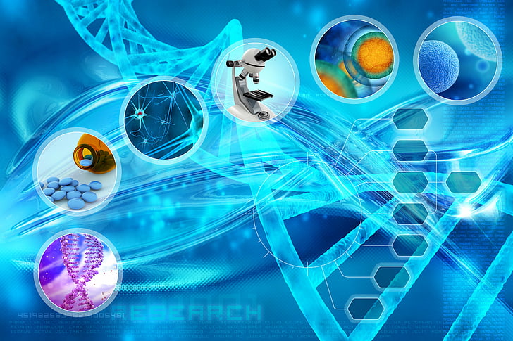 abstract, abstraction, Biology, Chemistry, detail, genetics, HD wallpaper