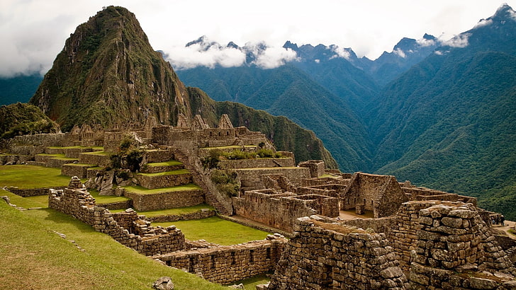 Machu Picchu, nature, building, South America, history, the past, HD wallpaper