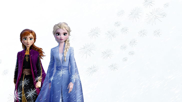Movie, Frozen 2, Anna (Frozen), Elsa (Frozen)