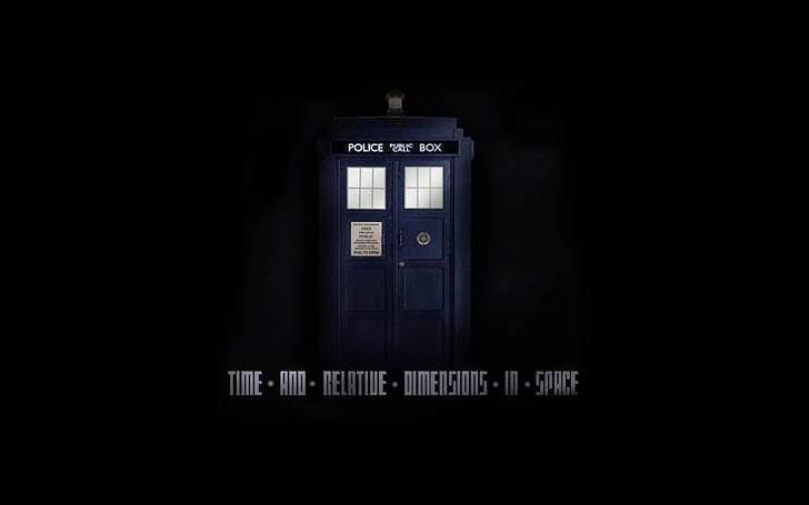 time travel, TARDIS, Doctor Who, The Doctor, HD wallpaper