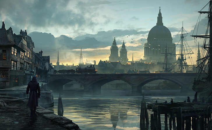 Assassins Creed Syndicate City of London 2015..., Assassin's Creed wallpaper, HD wallpaper