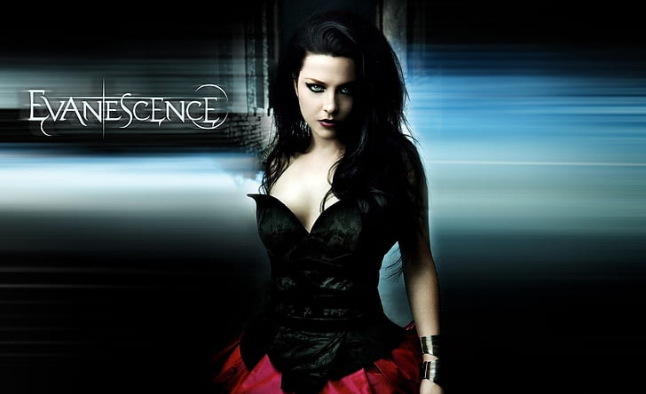 amy, babes, brunettes, evanescence, females, girls, gothic, HD wallpaper