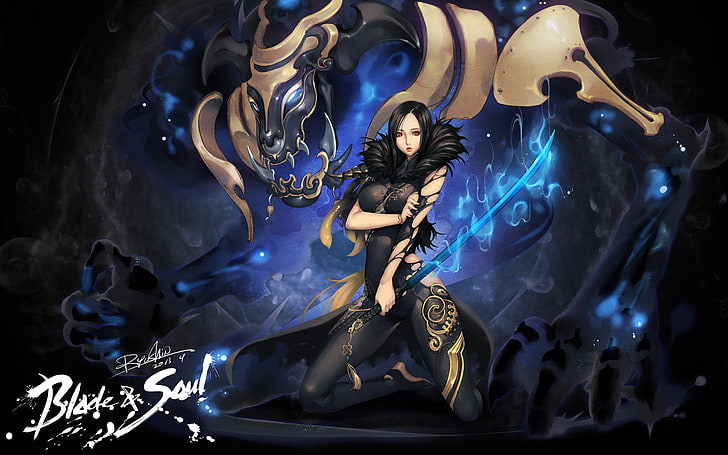 1290x2796px Free Download Hd Wallpaper Blade And Soul Digital Wallpaper Blade And Soul 