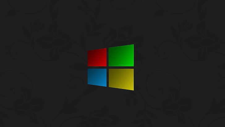 Windows logo, computer, Wallpaper, emblem, the volume, relief, HD wallpaper