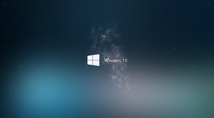 Windows 10, Windows 10 wallpaper, sky, night, space, astronomy HD wallpaper